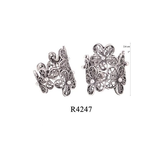 Ringe Yvone Christa Dame in Silber R4247-14 - R4247-14